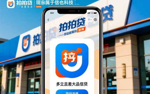 拍拍贷哪个产品更容易下款