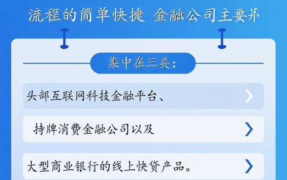 哪家金融公司下款流程简单快捷