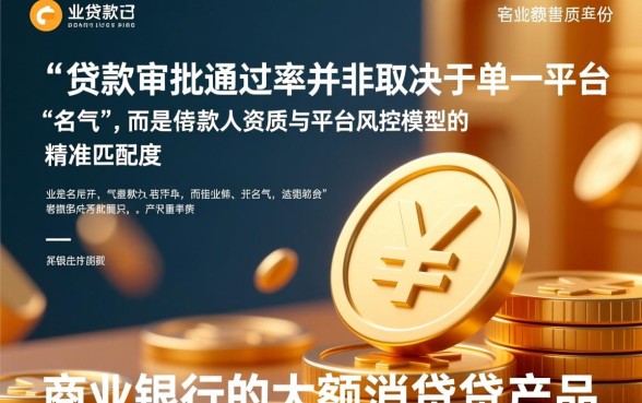 哪些大额贷款平台审批通过率高