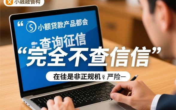 小额贷款真的不涉及征信查询吗