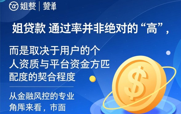 款姐贷款的通过率是不是挺高的