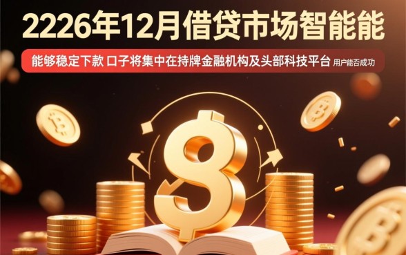 2026年12月能下款的口子有哪些