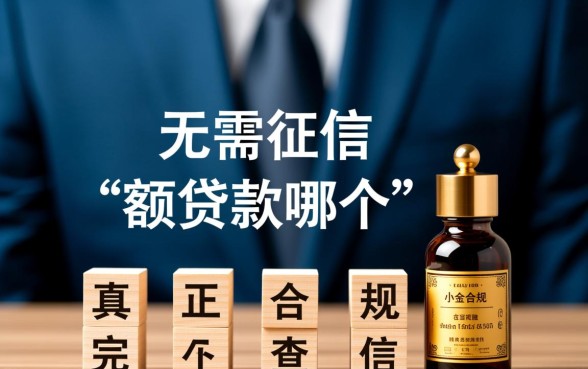 无需征信的小额贷款哪个好通过