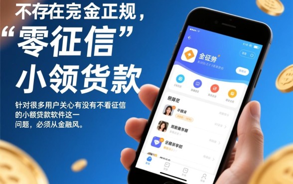 有没有不看征信的小额贷款软件