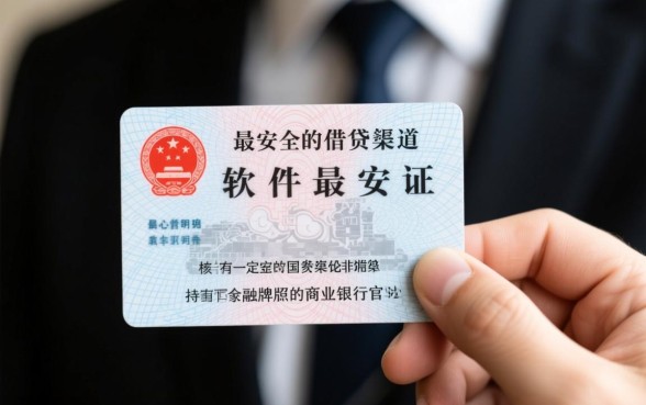 拿身份证在什么软件借钱最安全