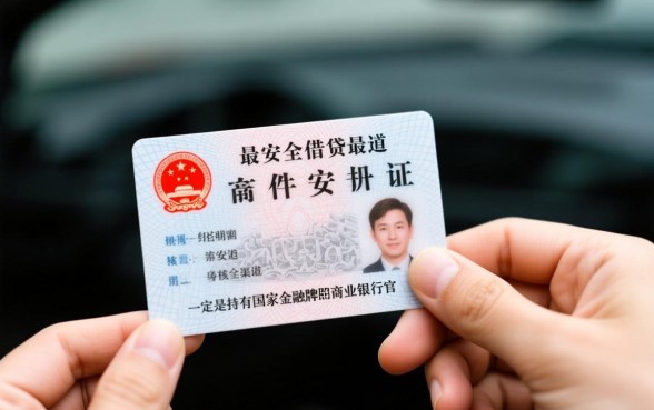 拿身份证在什么软件借钱最安全
