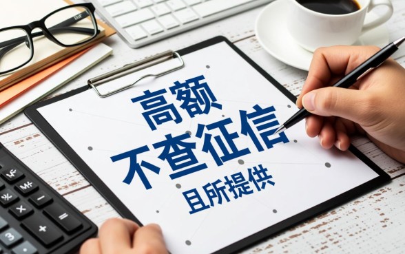 不查征信的高额贷款平台有哪些