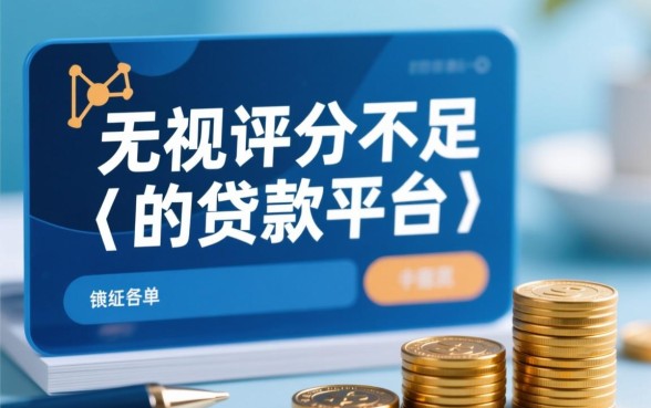 无视评分不足的贷款平台是什么