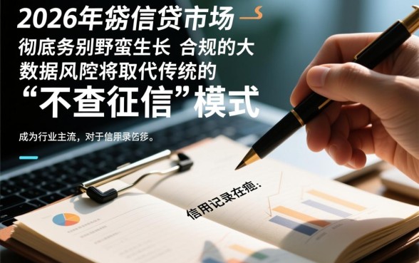 2026不用查征信的小额贷款是真的吗