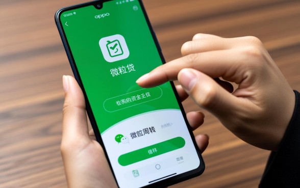 OPPO手机怎样在微信上借钱,微信微粒贷借钱入口在哪里? OPPO手机怎样在微信上借钱