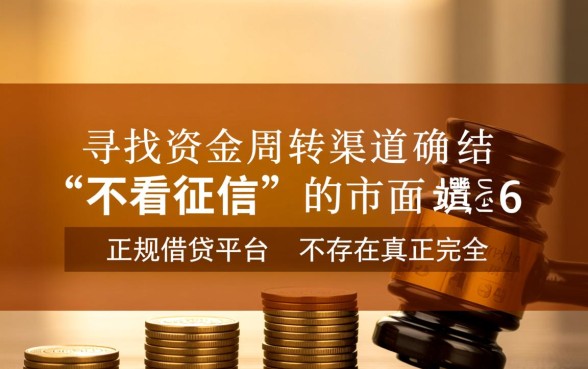 借钱不看征信的平台有哪些软件