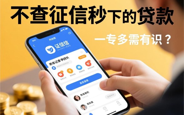 不查征信秒下的贷款软件有哪些