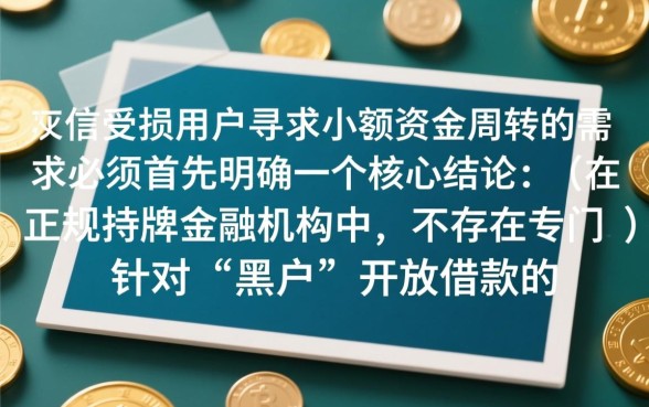 黑户哪个软件可以借款1000