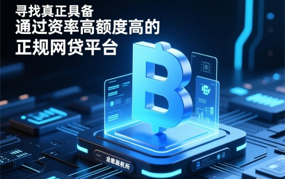 通过率高额度高的正规网贷平台有哪些