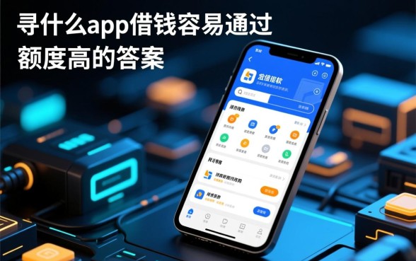 什么app借钱容易通过额度高,哪个贷款软件秒批下款快? 什么app借钱容易通过额度高