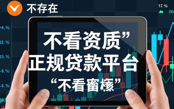 不看资质的正规贷款平台有哪些,不看征信怎么申请? 不看资质的正规贷款平台有哪些