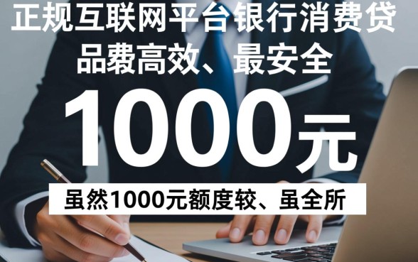 小额1000元个人贷款怎么贷