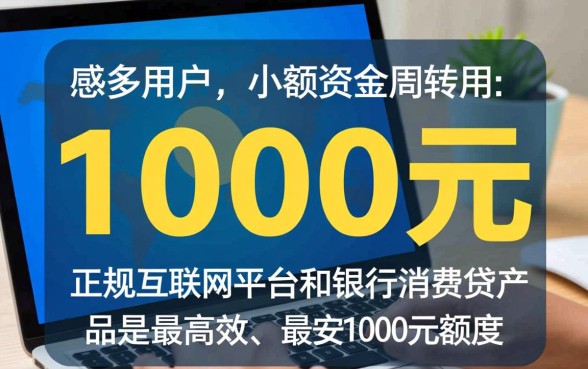 小额1000元个人贷款怎么贷