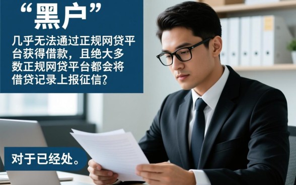 贷款黑户还能网贷吗