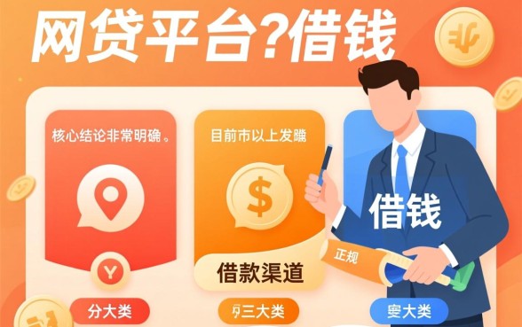 网贷平台都有什么平台可以借钱