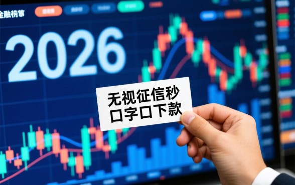 无视征信秒下款的口子2026怎么申请