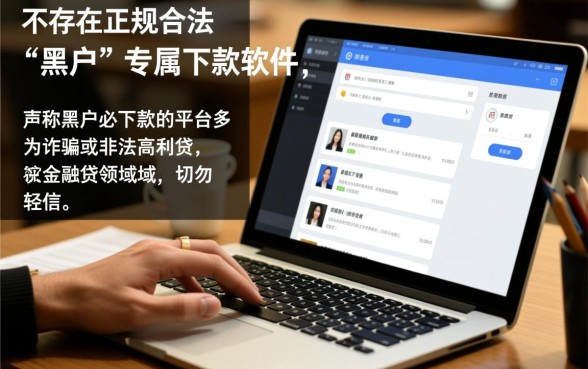 有什么小贷黑户可以下款的软件