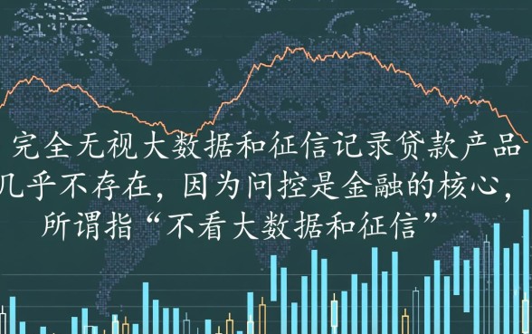 不看大数据和征信的贷款有哪些