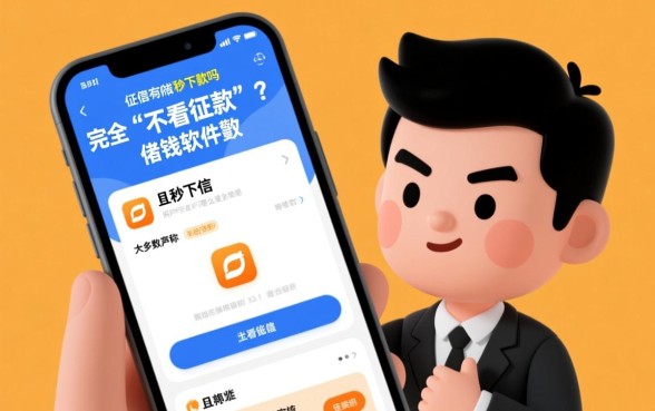 不看征信的借钱app秒下款吗