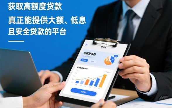 有哪些大额的贷款平台可以贷款