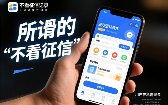 什么软件好借钱不看征信记录的