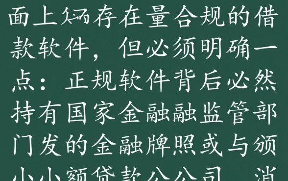 有没有什么正规软件可以借款的,靠谱的贷款软件有哪些 有没有什么正规软件可以借款的