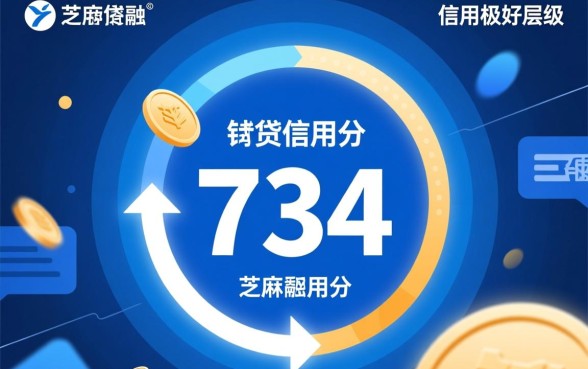 芝麻信用分734能贷什么网贷,哪个平台通过率高秒批 芝麻信用分734能贷什么网贷