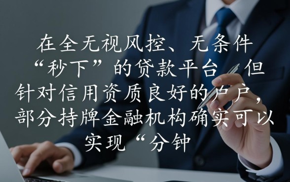 有没有短期网贷秒下的贷款平台