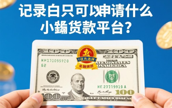白户可以申请什么小额贷款平台,白户哪里借容易下款? 白户可以申请什么小额贷款平台