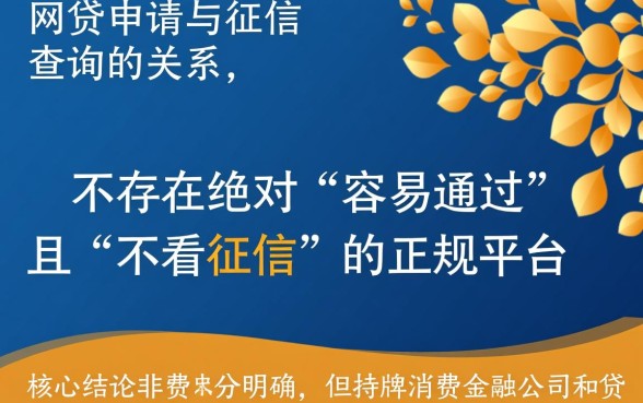 网贷哪个平台容易通过征信查询