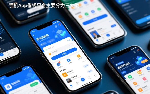 手机app借钱都有几个平台的