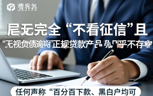 不看征信负债逾期的贷款有哪些