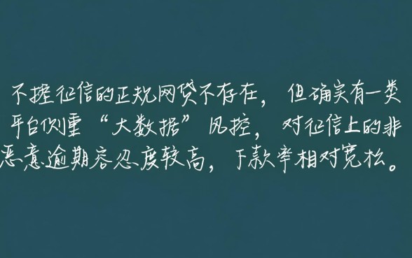 2026最新不看征信网贷有哪些