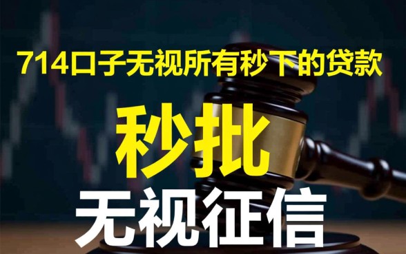714口子无视所有秒下的贷款是真的吗