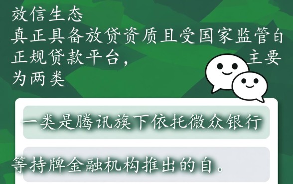微信上的正规贷款平台有哪些呢,微信借钱哪个最靠谱 微信上的正规贷款平台有哪些呢