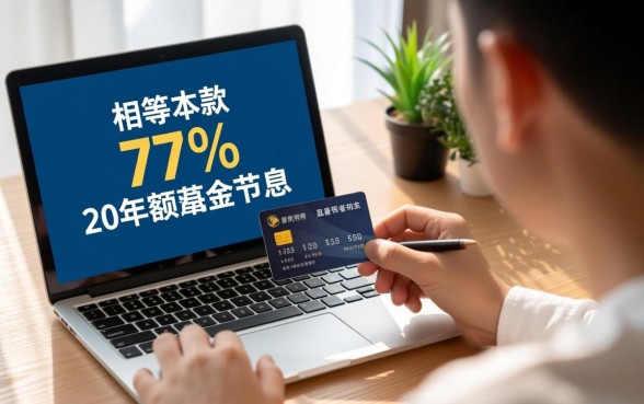 贷款79万20年等额本金还款利息多少