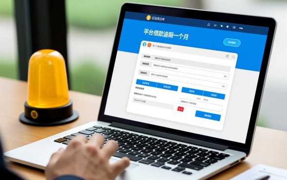 网上平台借款逾期一个月怕不怕
