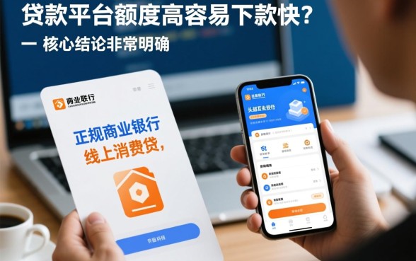 什么贷款平台额度高容易下款快,2026正规靠谱的网贷有哪些 什么贷款平台额度高容易下款快