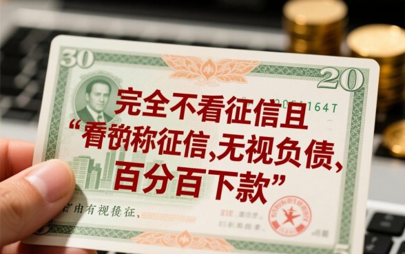 有没有不看征信不看负债的贷款