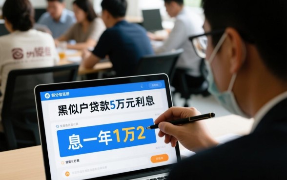 黑户贷款5万元利息一年1万2是真的吗,黑户能贷款吗 黑户贷款5万元利息一年1万2是真的吗