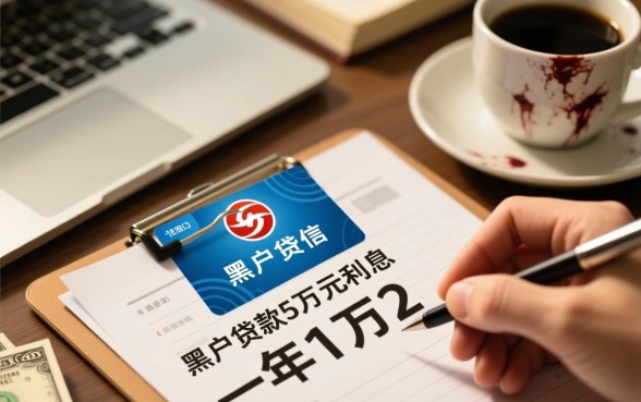 黑户贷款5万元利息一年1万2是真的吗,黑户能贷款吗 黑户贷款5万元利息一年1万2是真的吗