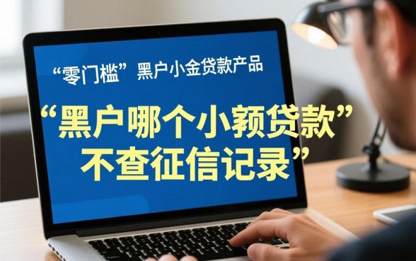 黑户哪个小额贷款不查征信记录,黑户急需钱哪里能借? 黑户哪个小额贷款不查征信记录