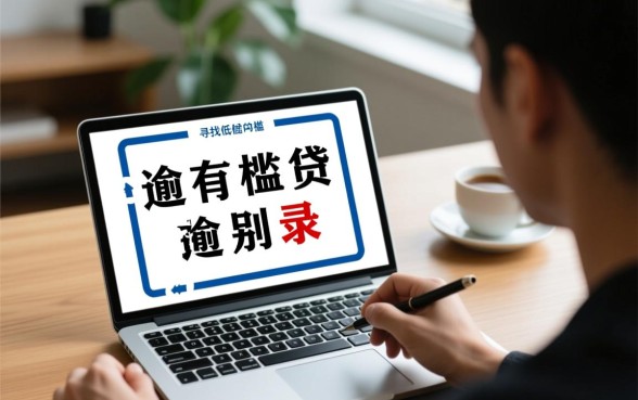 征信有逾期贷款门槛低的公众号