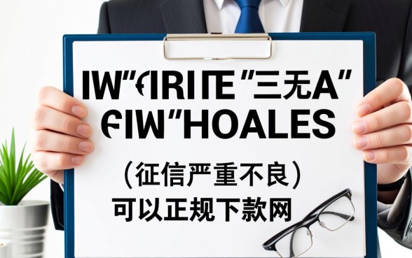 三无黑户可以下款的网贷有哪些