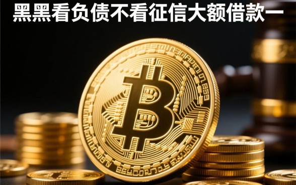 黑户不看征信能下款吗,大额借款不看负债哪里有口子? 大额借款不看负债哪里有口子